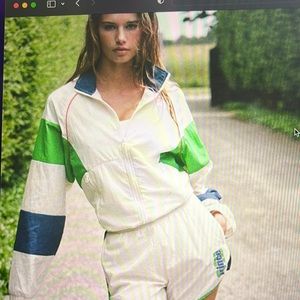 Solid and striped PrinceTennis jacket